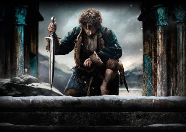 Martin Freeman as Bilbo. SUS-141212-183953001