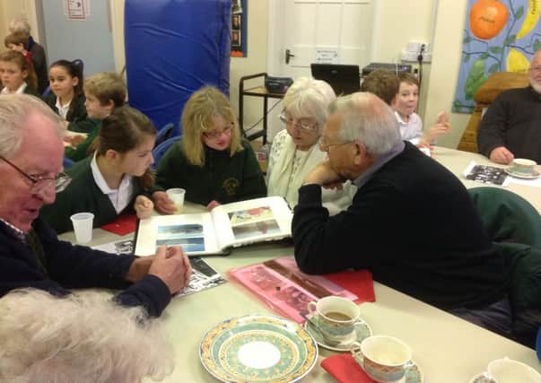 Community History Event at St  Peter's School, Cowfold SUS-141216-122834001
