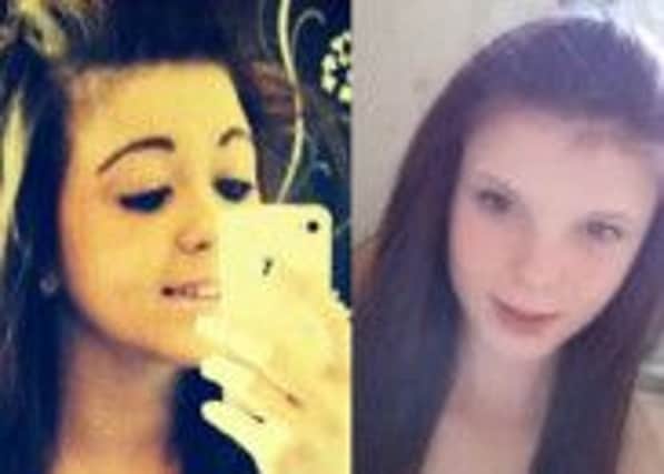 Missing girls  Emmelyne Blackwell and Charlotte Bell, both 14, from Arundel and Littlehampton SUS-141217-150943001