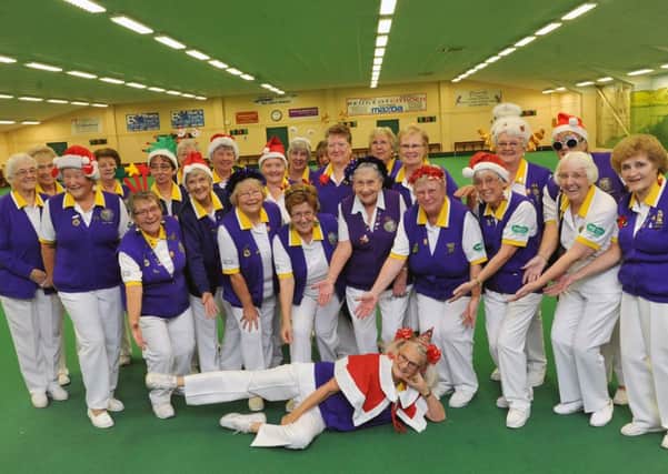 Arun's ladies get into the festive spirit at the Osborne Trophy match   Picture by Stephen Goodger L521531H14