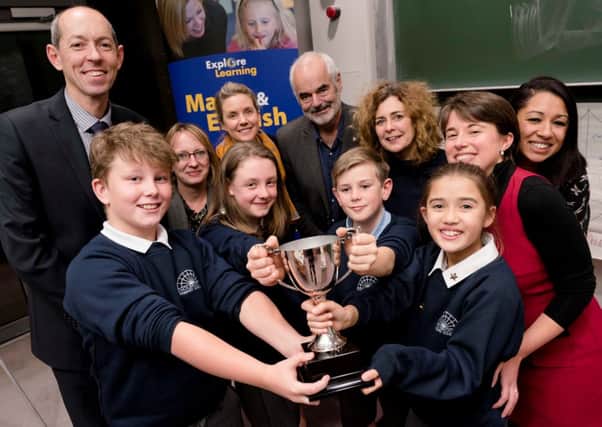 Holbrook - maths competition winners SUS-141222-123154001