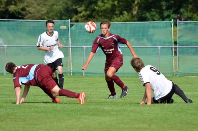 Action from the Peter Bentley League Cup tie between Little Common and Bexhill United back in August