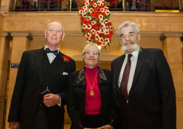 Honorary Aldermen Charles James, Christine Brown and Tom Wye