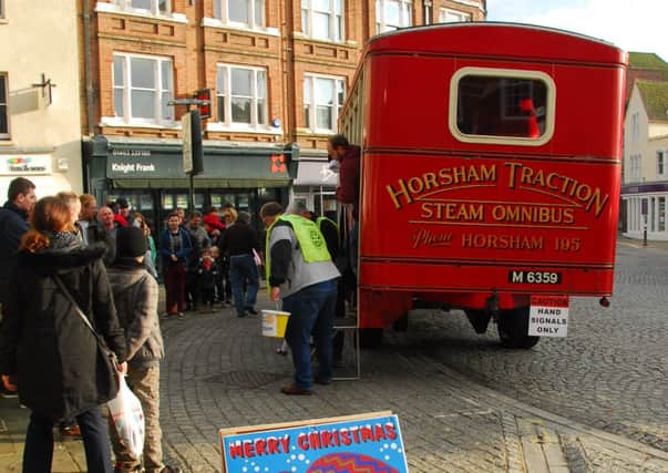 Rotary Club of Horsham's Christmas collection