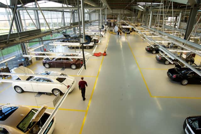 Inside the Rolls-Royce Motor Car factory in Goodwood PPP-140329-000213001