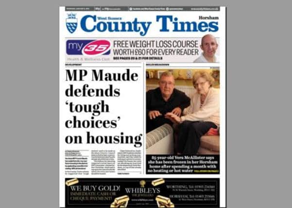 County Times front page January 8 SUS-150801-102200001