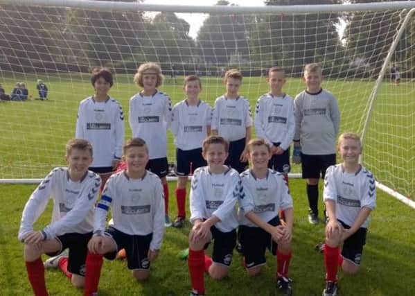 Chichester City Colts Whites under-12s pictured earlier in the season