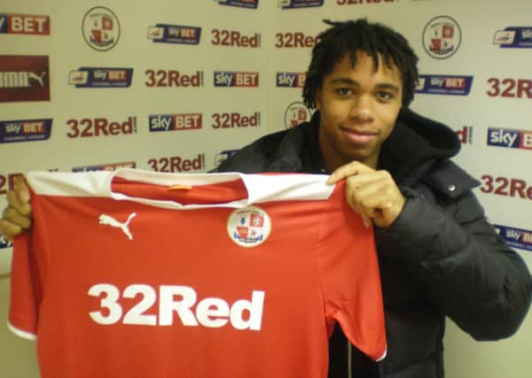 New Crawley Town signing Blair Anderson SUS-150901-174820002