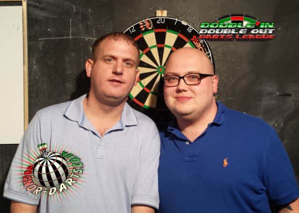 Gary Blackwood and Lee Clark, division-one pairs winners