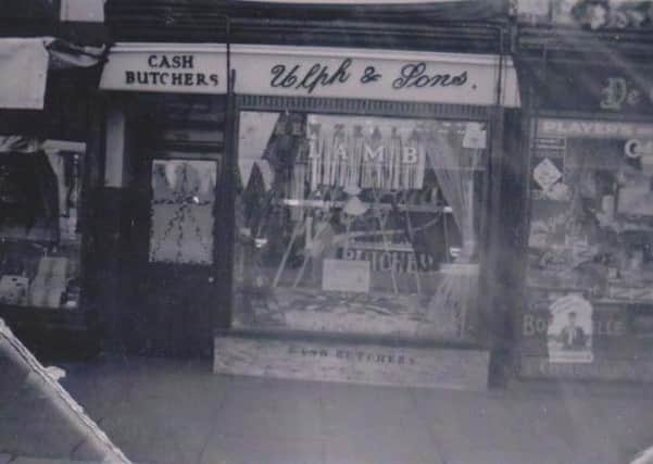 Ulph & Sons butchers shop, in East Street, Shoreham