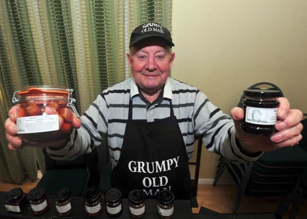 8/1/15- Brede Farmer's Market, who will soon be marking their 16th anniversary.  Derek Maurice from 'Grumpy Old Man' SUS-150901-122333001