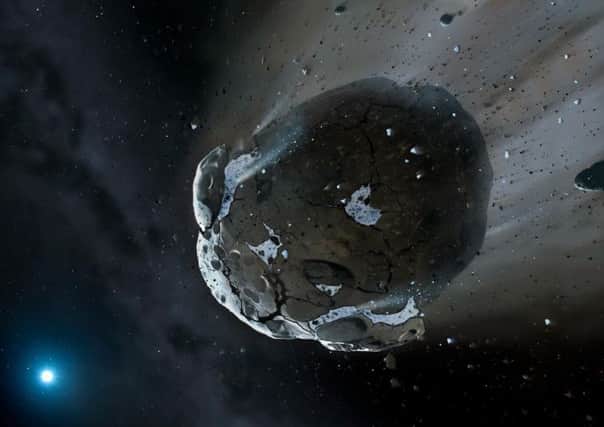 Asteroid on the way.