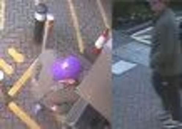 CCTV images of a Ferring burglary suspect