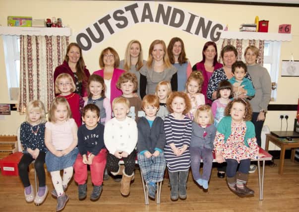 Bobtails Montessori, in Adversane near Billingshurst, celebrate 'oustanding' result SUS-150121-114503001