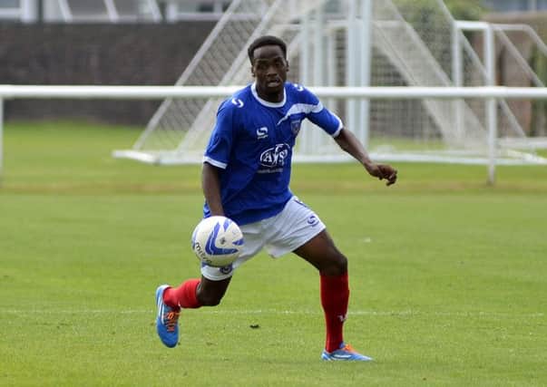 Fahad Rwakarambwe will not be involved in the Blues season finale against Bristol Rovers  Picture: Neil Marshall