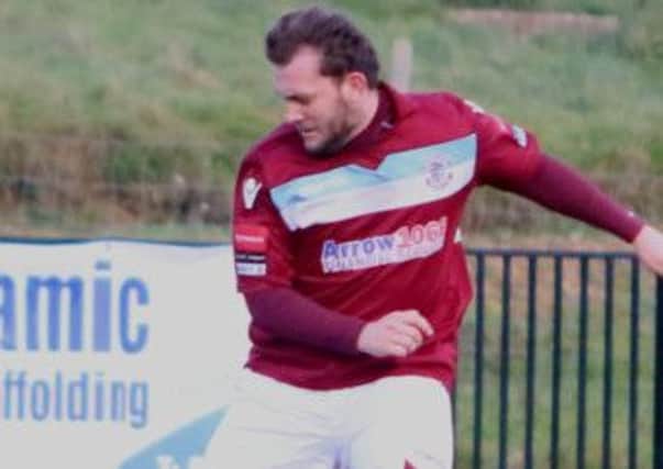 Tom Vickers has left Hastings United to join Horsham. Picture courtesy Angela Brinkhurst