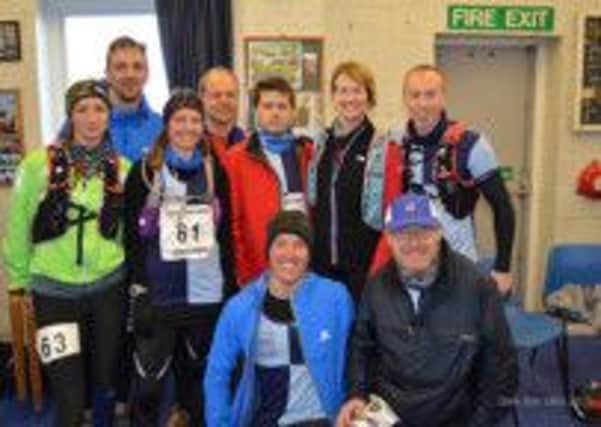 The runners fit and ready for the Dark Star event. photo courtesy of Jon Lavis