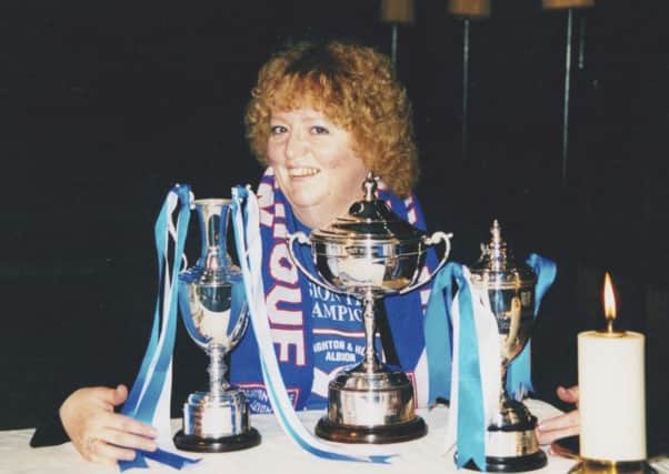 Sarah Watts campaigned tirelessly for Brighton & Hove Albion Football Club
