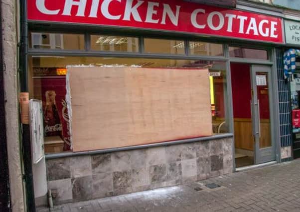 Chicken Cottage in Montague Street was vandalised on Sunday   Picture: Peter Pollack