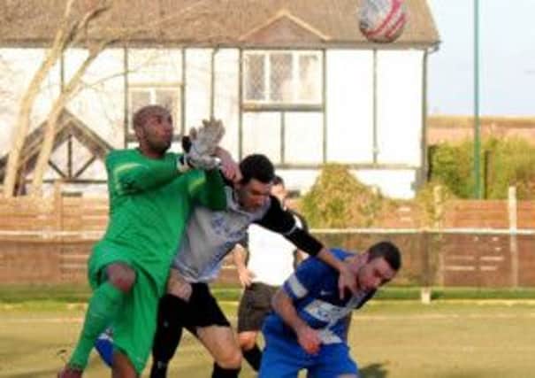 Nick Taylor in action for Shoreham earlier this season