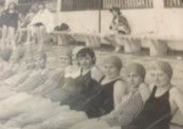 Bognor Swimming Club members in the early days