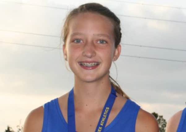 Harmony Cooper maintained her good form by coming second in the under-15 girls' race