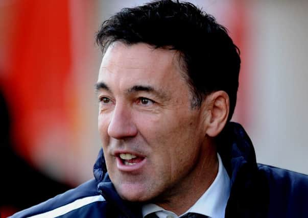 Dean Saunders Crawley Town Manager V MK Dons (Pic by Jon & Joe Rigby) PPP-151001-201608004