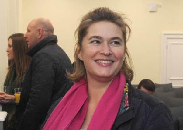 Louise Hopkins pictured at the launch of the awards