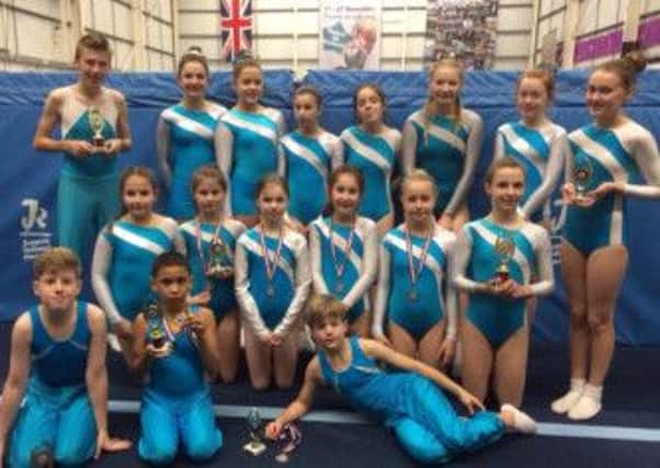 Sussex Martlets pictured at the grading competition in Gillingham