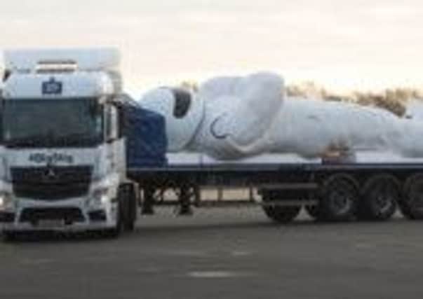 Big Stig was transported to Poland by Sussex Transport SUS-150502-124358001