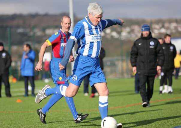 Albion in the Community Walking Football tournament at the American Express Elite Football Performance Centre