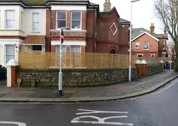 WH 090115 15 Wyke Avenue, Worthing. Retrospective application for front garden fence rejected after residents complained. Photo by Derek  Martin