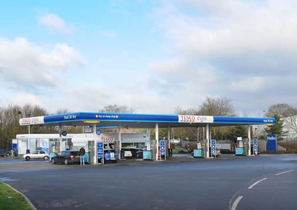 Broadbridge Heath Tesco Express petrol station pictured earlier this week - photo by Steve Cobb