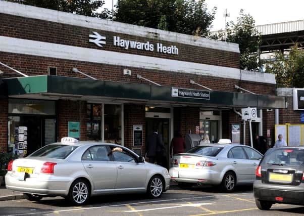 Haywards Heath Railway Station. Pic Steve Robards SUS-140925-161628001