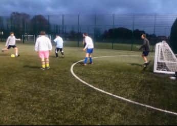 Herald football at Worthing Leisure Centre 3G pitches SUS-151102-085936001