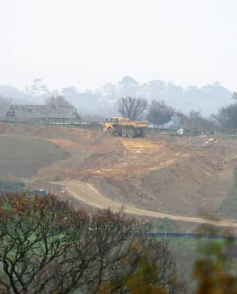 Construction of the controversial Bexhill to Hastings Link Road masterminded by East Sussex County Council, which has pledged a further £22m will be spent on transport and highways in the coming year