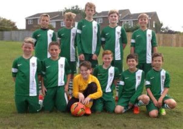 Bognor under-12s are in a cup final