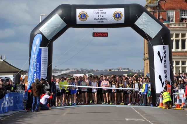 The 2015 Hastings Half Marathon is now exactly a month away (SUS-140323-154113001)