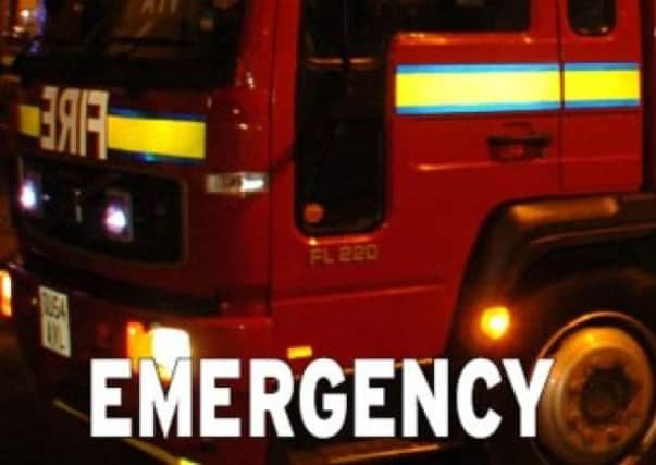 Emergency services are at the scene in Fishbourne