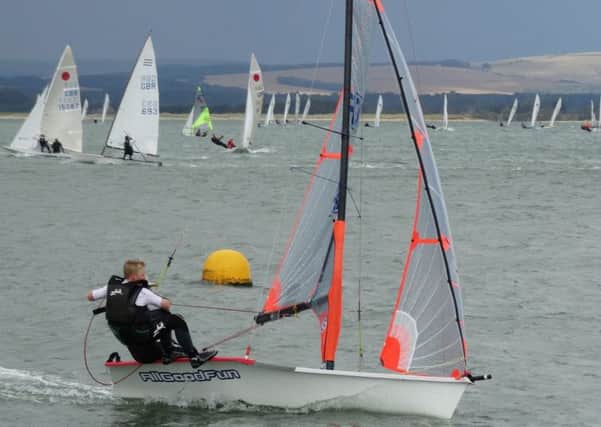 The racing week always make for some spectacular sights in Chichester Harbour   Picture by Liz Sagues