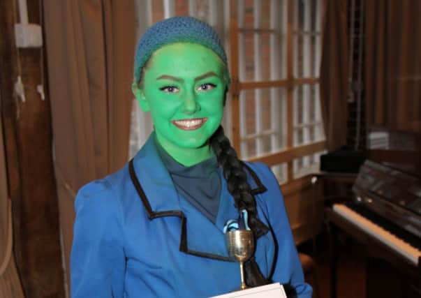 Eloise Lovesay as Elphaba from Wicked PICTURE: Beth Cox Photography