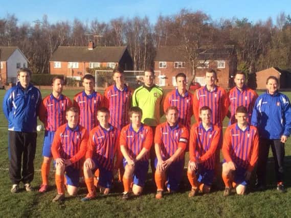 The Battle Baptists team which will face Kings Sports in the National Christian Cup on Saturday