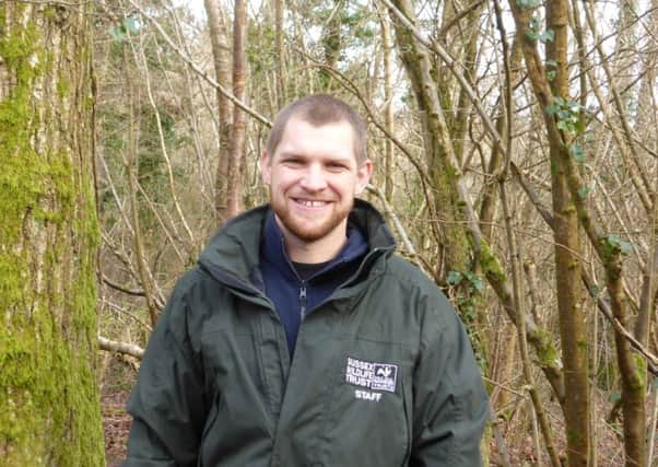 Wild About Worthing project officer Tom Simpson