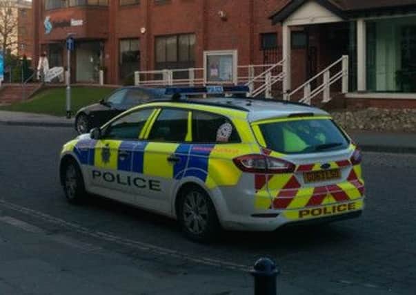 Police car in Horsham