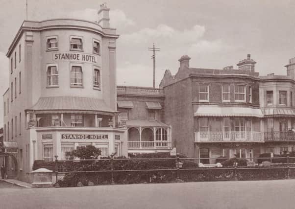 The Stanhoe Hotel (formerly Augusta House), Augusta Cottage and 63-62 Marine Parade, c1912