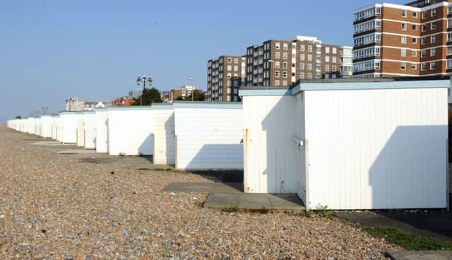 W19006H13 Worthing's council-owned beach huts