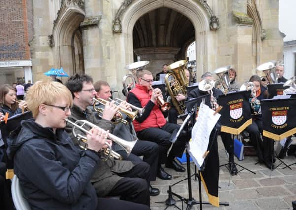 Chichester City Band.Picture by Kate Shemilt C130513-1