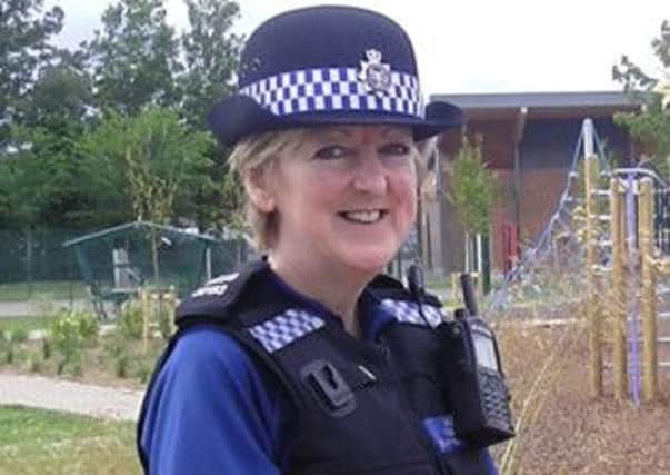 'Conscientious' PCSO Tina Dunning, pictured in 2014, previously covered the Pulborough area