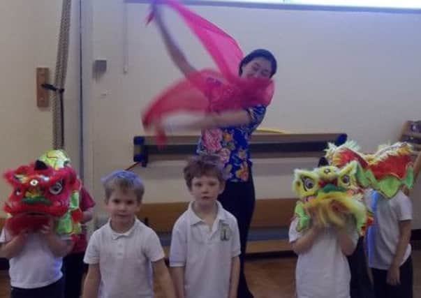Chinese New Year celebrations at Billingshurst Primary School SUS-151103-112257001