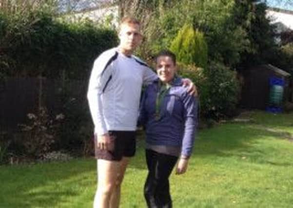 Former soldier Shaun Sullivan is running the London Marathon for Leukaemia Care - photo contributed